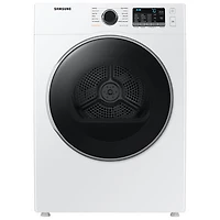 Boîte ouverte - Sécheuse électrique de 4 pi³ de Samsung (DV25B6800EW/AC) - Blanc - Parfait état