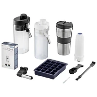 De'Longhi Eletta Explore Automatic Espresso Machine with Frother & Coffee Grinder - Silver