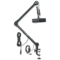 Gator Professional Desktop Broadcast/Podcast Mic Boom Stand (GFW-MIC-BCBM4000)
