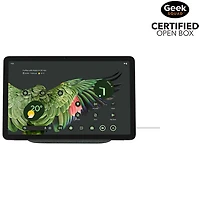 Open Box - Google Pixel 10.95" 128GB Tablet with Charging Speaker Dock - Haze
