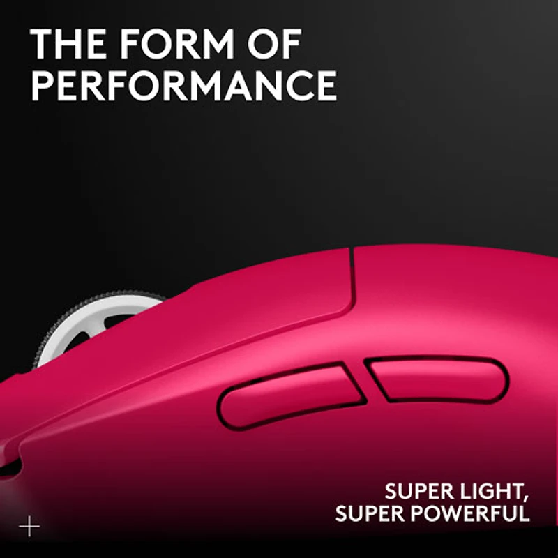 Logitech G PRO X Superlight 2 44000 DPI 8K Polling Wireless HERO 2 Sensor 60g Pro-Grade Mouse - Magenta - Only at Best Buy