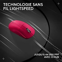Logitech G PRO X Superlight 2 44000 DPI 8K Polling Wireless HERO 2 Sensor 60g Pro-Grade Mouse - Magenta - Only at Best Buy
