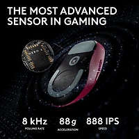 Logitech G PRO X Superlight 2 44000 DPI 8K Polling Wireless HERO 2 Sensor 60g Pro-Grade Mouse - Magenta - Only at Best Buy