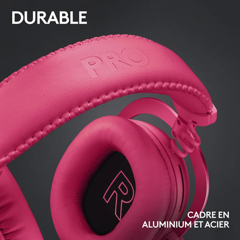 Casque de jeu sans fil G PRO X 2 LIGHTSPEED de Logitech - Magenta - Exclusivité de Best Buy