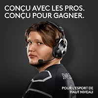 Casque de jeu sans fil G PRO X 2 LIGHTSPEED de Logitech - Magenta - Exclusivité de Best Buy