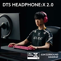 Casque de jeu sans fil G PRO X 2 LIGHTSPEED de Logitech - Magenta - Exclusivité de Best Buy