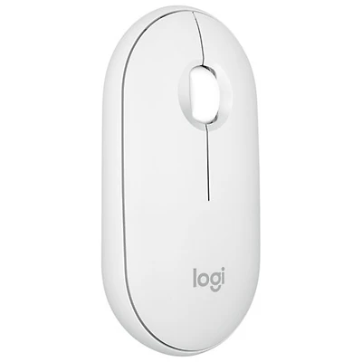 Logitech Pebble 2 M350s 4000 DPI Bluetooth Optical Mouse - Tonal White