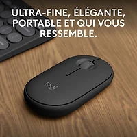 Logitech Pebble 2 M350s 4000 DPI Bluetooth Optical Mouse - Tonal Graphite