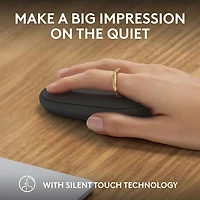 Logitech Pebble 2 M350s 4000 DPI Bluetooth Optical Mouse - Tonal Graphite