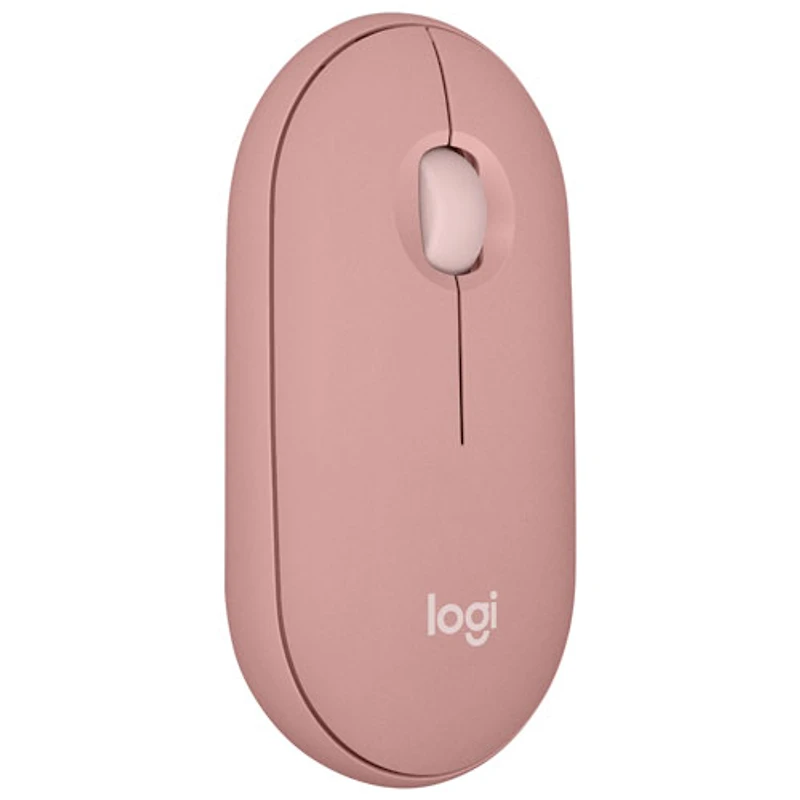 Souris optique Bluetooth de 4000 ppp Pebble 2 M350s de Logitech - Rose tonal