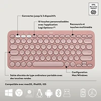 Logitech Pebble 2 Bluetooth Optical Ergonomic Keyboard & Mouse Combo