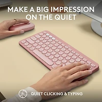 Logitech Pebble 2 Bluetooth Optical Ergonomic Keyboard & Mouse Combo