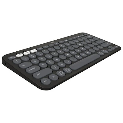 Logitech K380s Wireless Slim TKL Keyboard with Customizable Shortcuts - Tonal Graphite