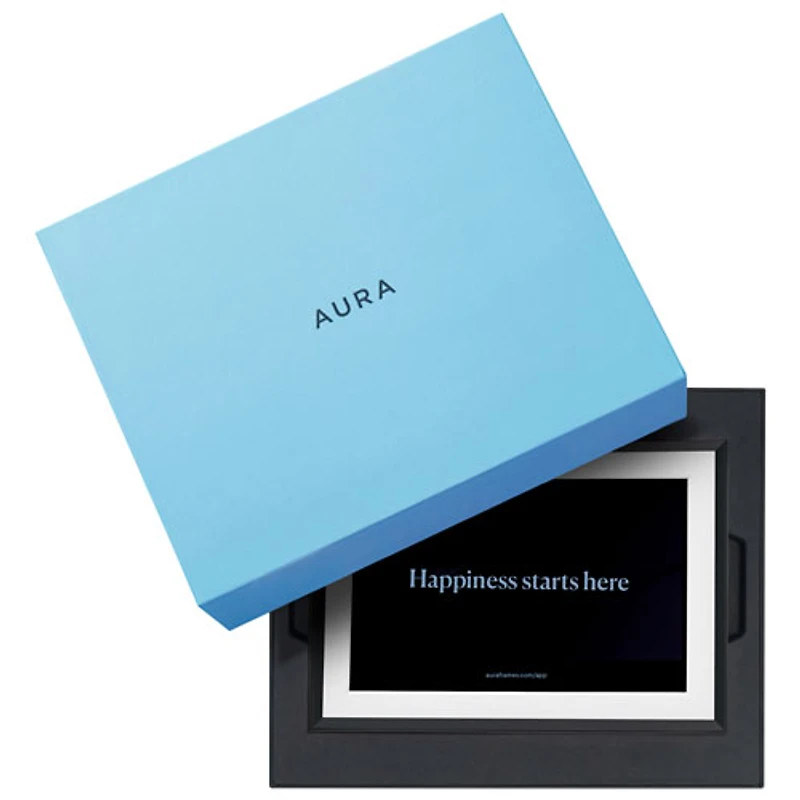 Aura Carver 10.1" Wi-Fi Digital Photo Frame (AF900-MBLK)