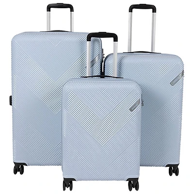 American Tourister Exoline 3-Piece Hard Side Expandable Luggage Set - Cloudy Blue