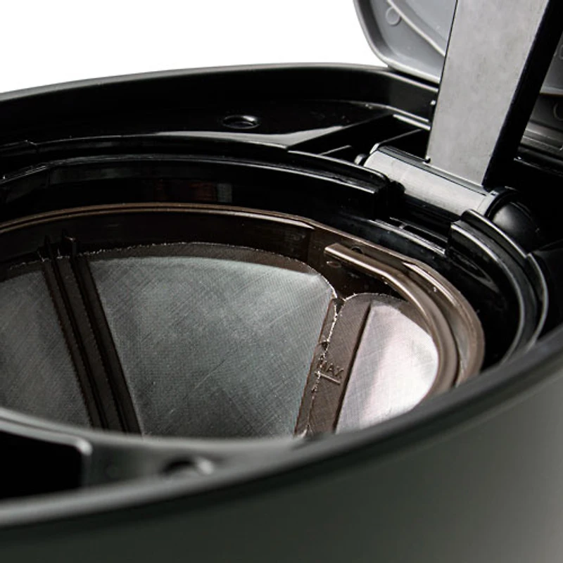 Cafetière à filtre programmable Dorchester Ultra Pebble de Haden - 10 tasses - Gris