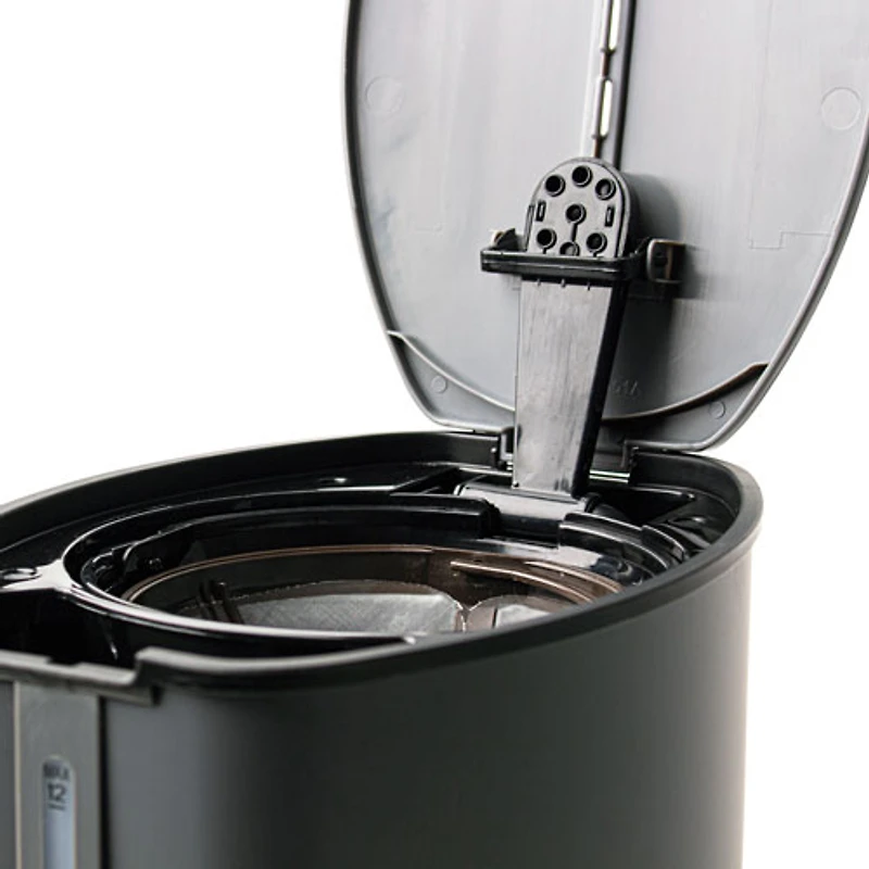 Cafetière à filtre programmable Dorchester Ultra Pebble de Haden - 10 tasses - Gris