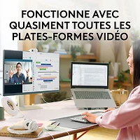 Logitech Brio 100 Full HD 1080p Webcam with Built-in Microphone