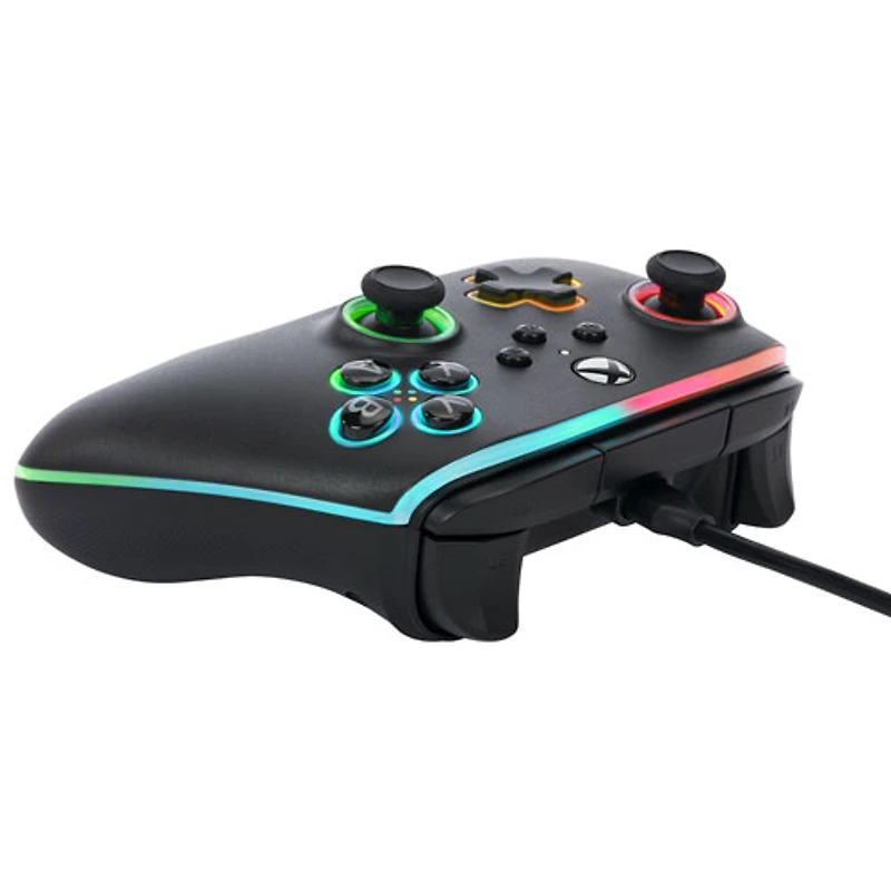 PowerA Advantage Lumectra Wired Controller for Xbox Series X|S / Xbox One - Black