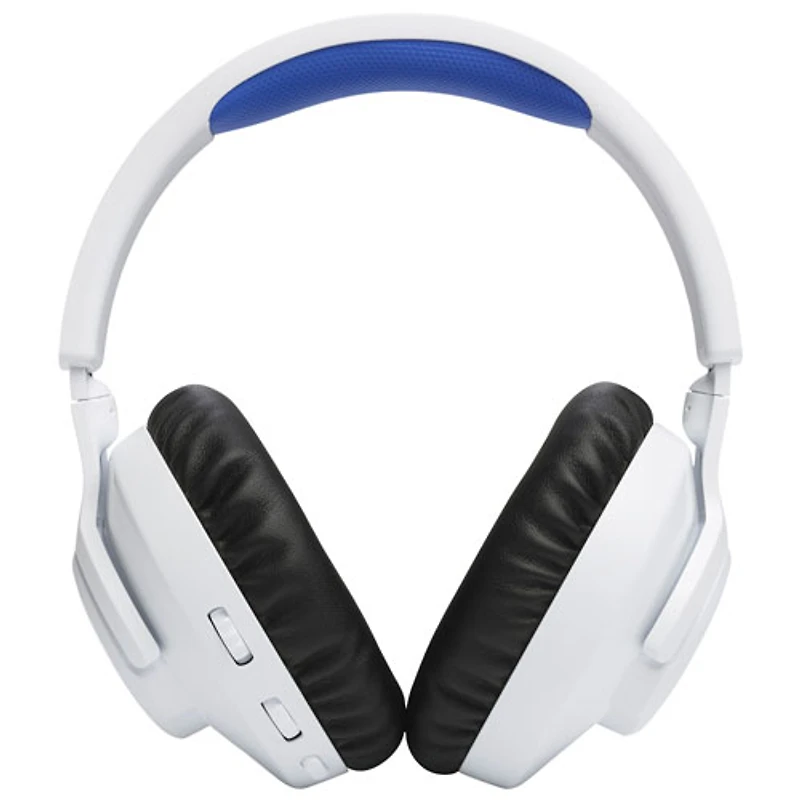 JBL Quantum 360P Wireless Gaming Headset - White/Blue