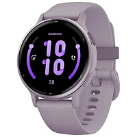 Montre intelligente Bluetooth de 42 mm vivoactive 5 de Garmin - Orchidée