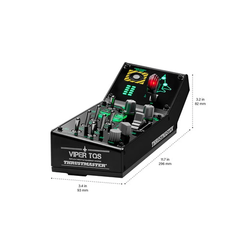 Panneau de commande Viper de Thrustmaster pour PC
