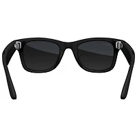 Ray-Ban | Meta Wayfarer Glasses with AI, Photo, Video, Audio & Messaging - Matte Black/Polarized Gradient Graphite - Large