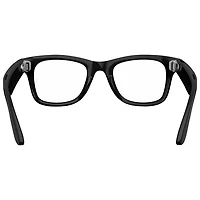 Lunettes Wayfarer de Ray-Ban/Meta avec IA, photo, vidéo, audio et messagerie - Noir brillant/Transparent