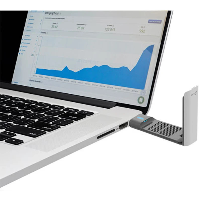 Adaptateur sans fil Wi-Fi 6 à gain élevé Archer AX1800 de TP-Link (TX20UH)