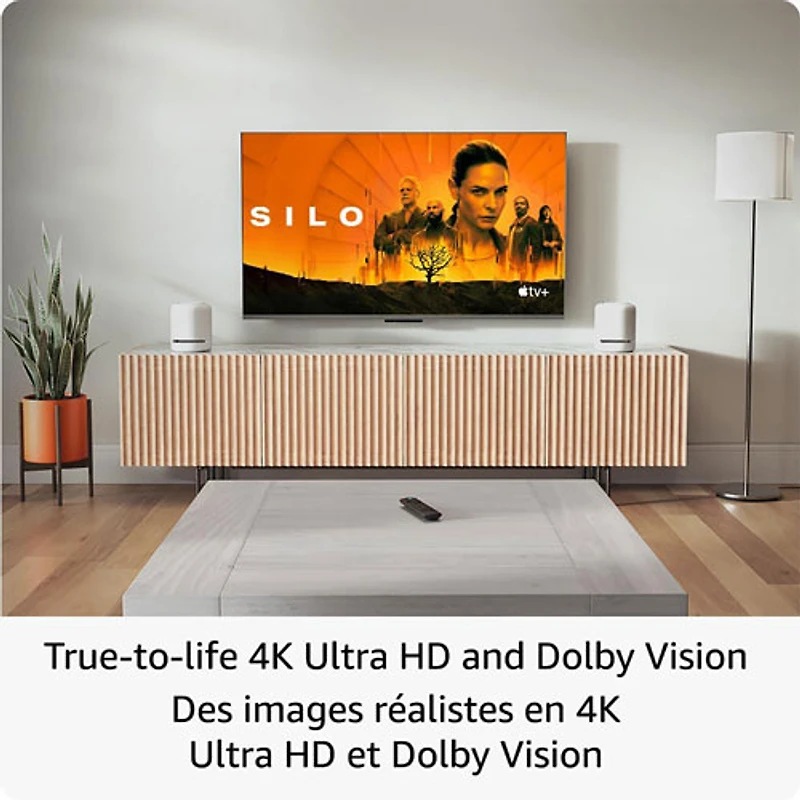 Clé de diffusion multimédia en continu Fire TV Stick 4K Max (2023) avec télécommande vocale Alexa