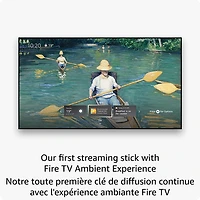 Clé de diffusion multimédia en continu Fire TV Stick 4K Max (2023) avec télécommande vocale Alexa