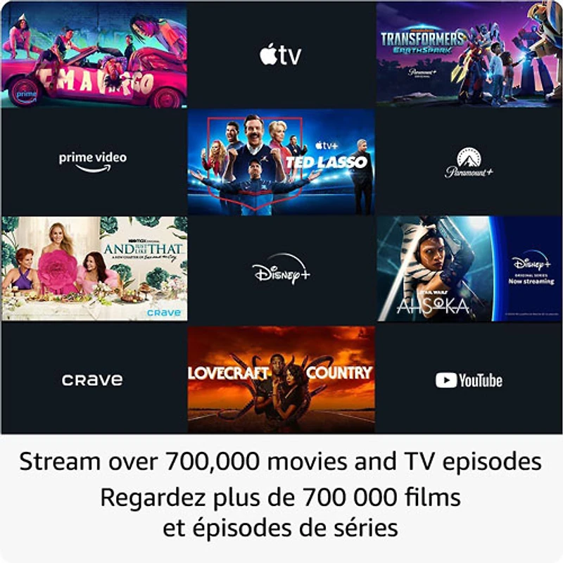 Clé de diffusion multimédia en continu Fire TV Stick 4K Max (2023) avec télécommande vocale Alexa
