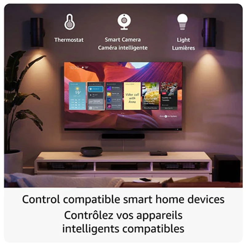 Clé de diffusion multimédia en continu Fire TV Stick 4K Max (2023) avec télécommande vocale Alexa