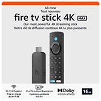 Amazon Fire TV Stick 4K Max (2023) Media Streamer with Alexa Voice Remote