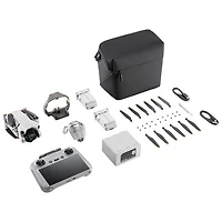 DJI Mini 4 Pro Quadcopter Drone Fly More Combo & Remote Control with Built-in Screen