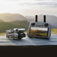 DJI Mini 4 Pro Quadcopter Drone Fly More Combo & Remote Control with Built-in Screen