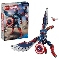 LEGO Marvel: New Captain America Construction Figure - 359 Pieces (76296)