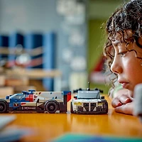 LEGO Speed Champions : Les voitures de course BMW M4 GT3 et BMW M Hybrid V8 - 676 piÃ¨ces (76922)