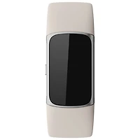 Moniteur activité Charge 6 de Fitbit avec GPS, fréquence cardiaque et sommeil - Argenté/Porcelaine