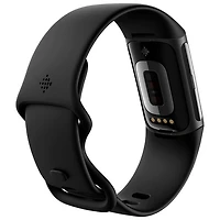 Moniteur activité Charge 6 de Fitbit avec GPS, fréquence cardiaque et sommeil - Obsidienne/Noir