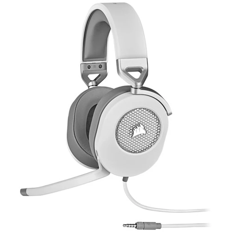 Casque de jeu HS65 Surround de Corsair pour PC (CA-9011271-NA) - Blanc
