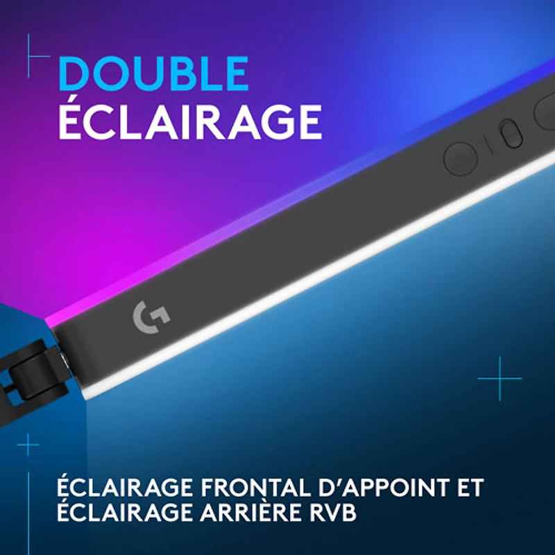 Logitech G Litra Beam LX Dual-Sided LED Streaming Key Light