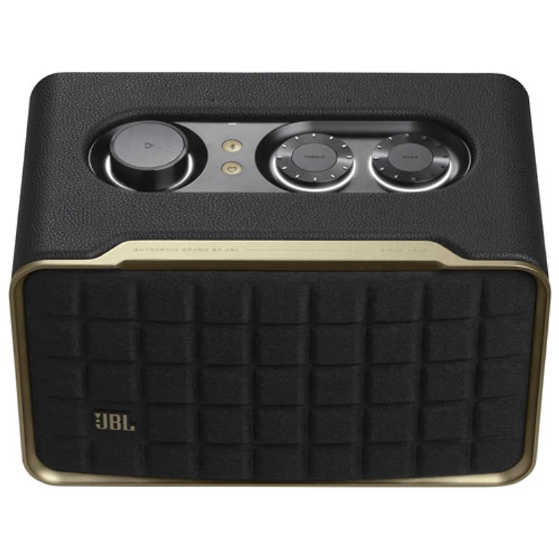 JBL Authentics 200 Wireless Multi-Room Speaker with Voice Control Built-In - Black