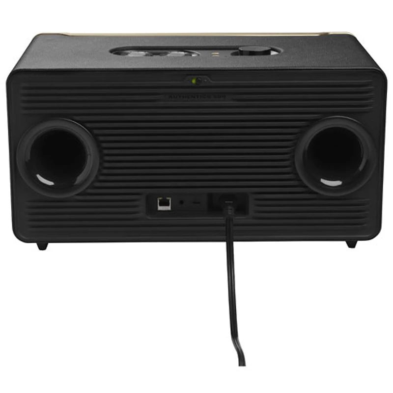 JBL Authentics 500 Wireless Multi-Room Speaker with Voice Control Built-In - Black