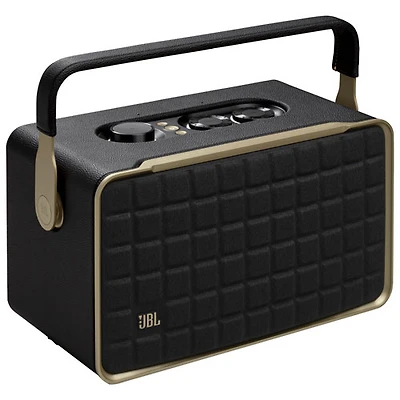 JBL Authentics 300 Wireless Multi-Room Speaker with Voice Control Built-In - Black