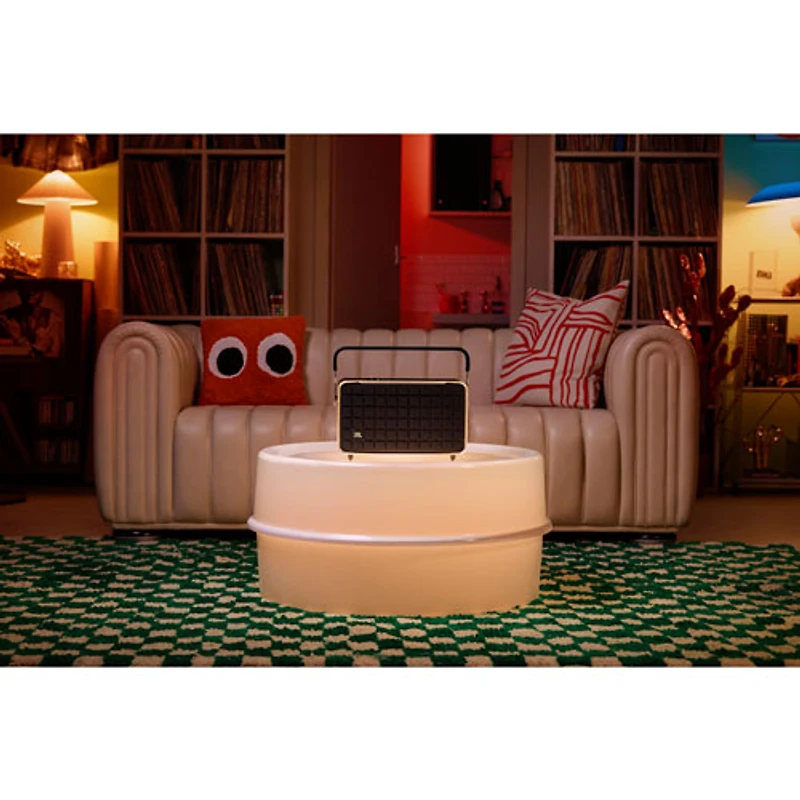 JBL Authentics 300 Wireless Multi-Room Speaker with Voice Control Built-In - Black