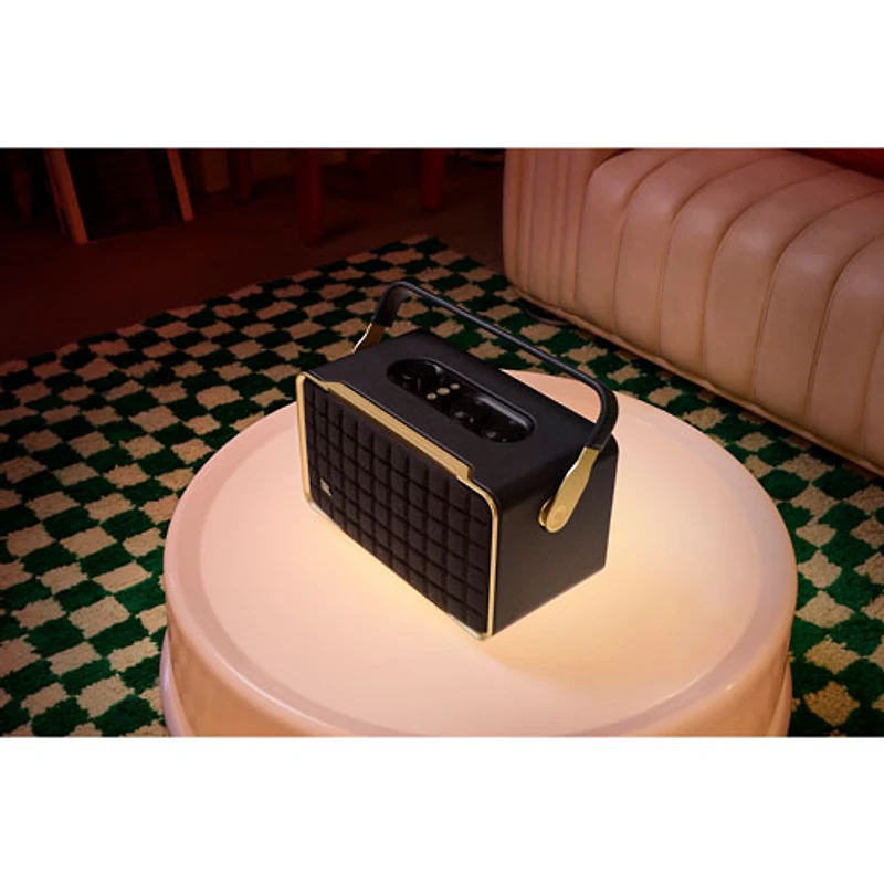 JBL Authentics 300 Wireless Multi-Room Speaker with Voice Control Built-In - Black