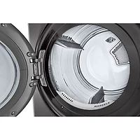 Duo laveuse électrique de 5,8 pi³ et sécheuse de 7,4 pi³ WashTower de LG (WKEX300HBA) - Acier inoxydable noir