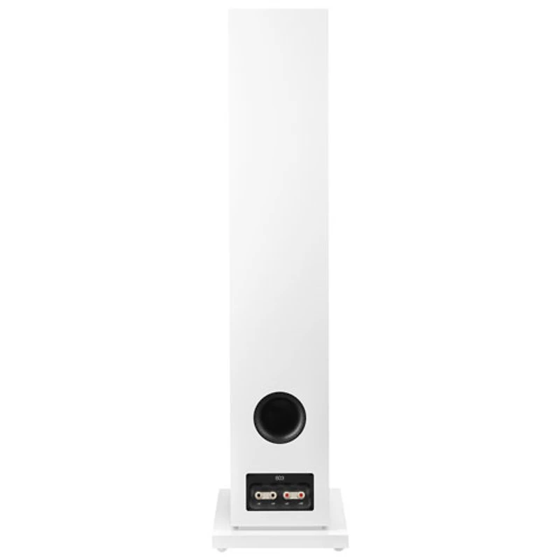 Bowers & Wilkins 603 S3 Tower Speaker - Single - White