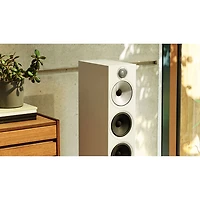 Bowers & Wilkins 603 S3 Tower Speaker - Single - White